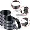 DATANYA English Muffin Rings Stainless Steel Nonstick Baking-2