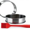 DATANYA Stainless Steel Muffin Rings Baking Kitchen Tools-1