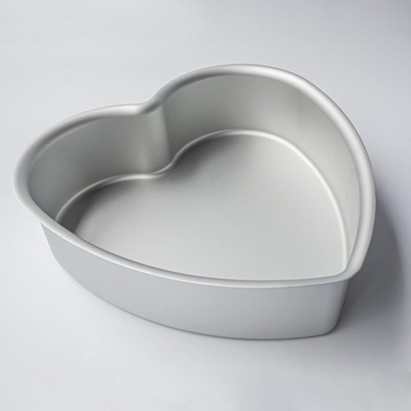 Heart Cake Pan Kefyixc Aluminum Baking Mold Oven Safe-2