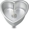 Kefyixc Stainless Steel Cake Heating Core Even Baking Set-3
