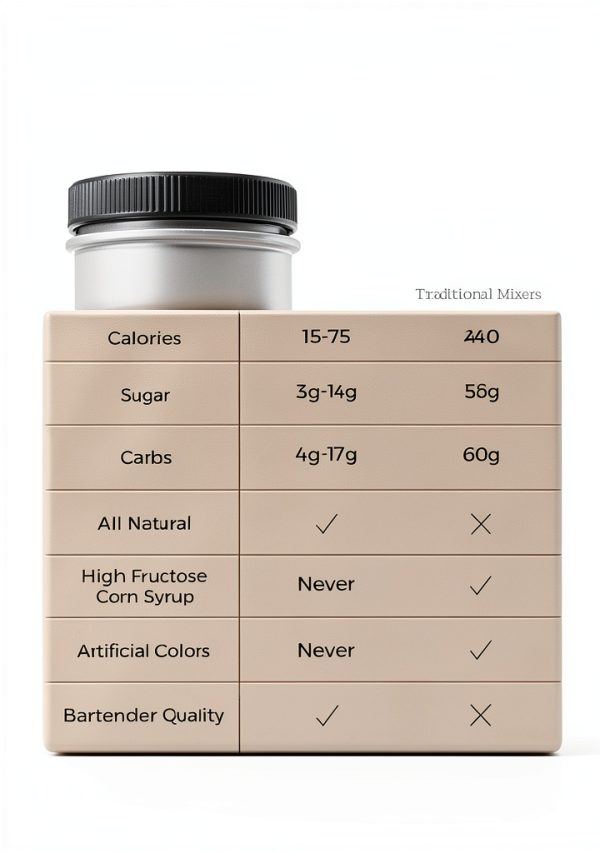 Mixxers Paloma Cocktail Mix Organic Non-GMO Mocktail Tequila-6