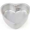 Heart Cake Pan Kefyixc Aluminum Baking Mold Oven Safe-1
