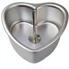 Kefyixc Stainless Steel Cake Heating Core Even Baking Set-3
