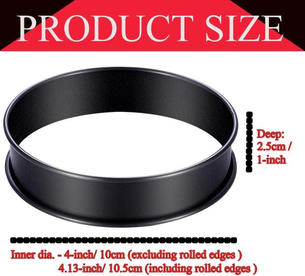 DATANYA English Muffin Rings Nonstick Stainless Steel Baking-1