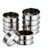 DATANYA Stainless Steel Muffin Rings Baking Kitchen Tools-2