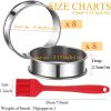 DATANYA English Muffin Rings Stainless Steel Baking Set-1