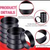 DATANYA English Muffin Rings Stainless Steel Nonstick Baking-2