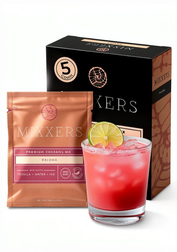 Mixxers Paloma Cocktail Mix Organic Non-GMO Mocktail Tequila-0