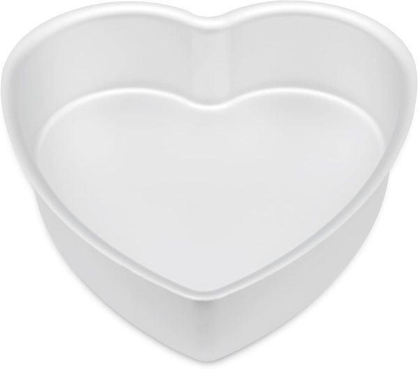 Heart Cake Pan Kefyixc Aluminum Baking Mold Oven Safe-4