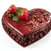 Kefyixc Heart Cake Pan Nonstick Aluminum Baking Mold-4