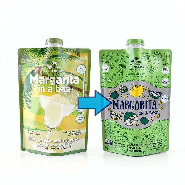 Margarita Mix Lt Blender Cocktail Mixer Non GMO-5