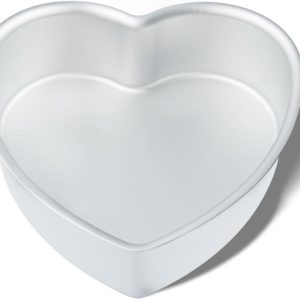 Heart Cake Pan Kefyixc Aluminum Baking Mold Oven Safe-0