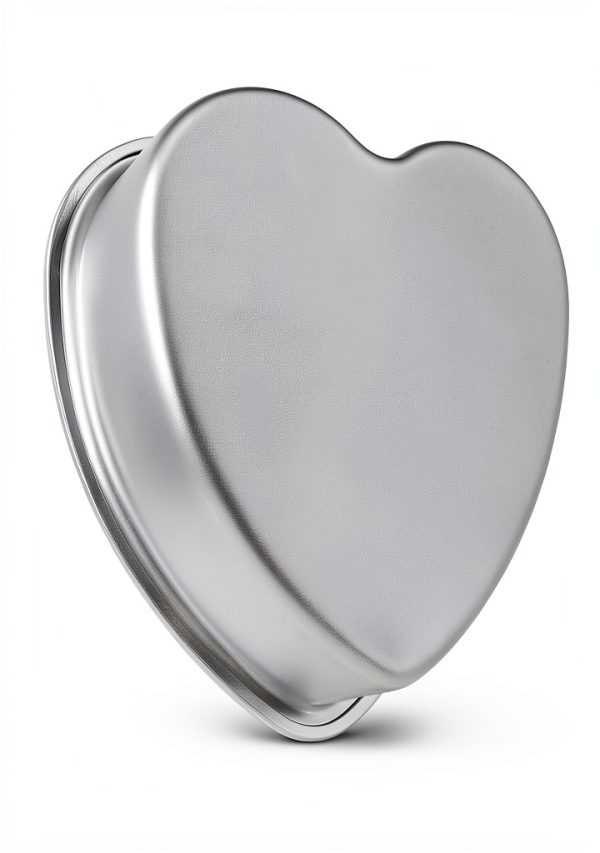 Kefyixc Heart Cake Pan Nonstick Aluminum Baking Mold-2