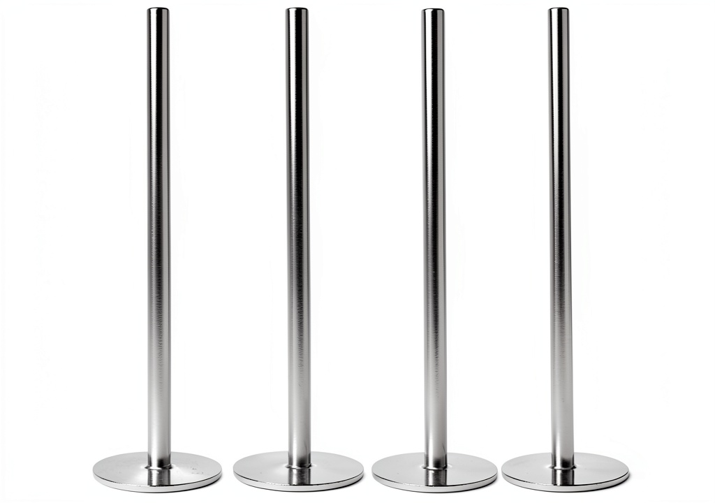 Kefyixc stainless steel cake heating core set displayed on a kitchen counter