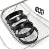 DATANYA English Muffin Rings Stainless Steel Nonstick Baking-3