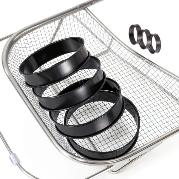 DATANYA English Muffin Rings Stainless Steel Nonstick Baking-3