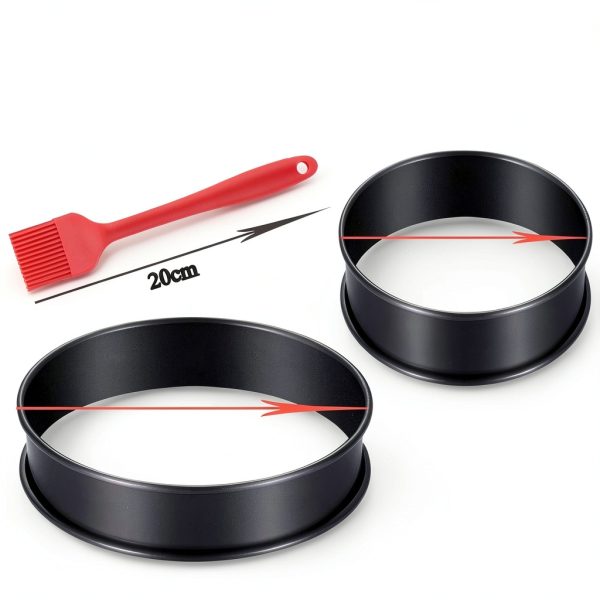 DATANYA English Muffin Rings Stainless Steel Nonstick Baking-1