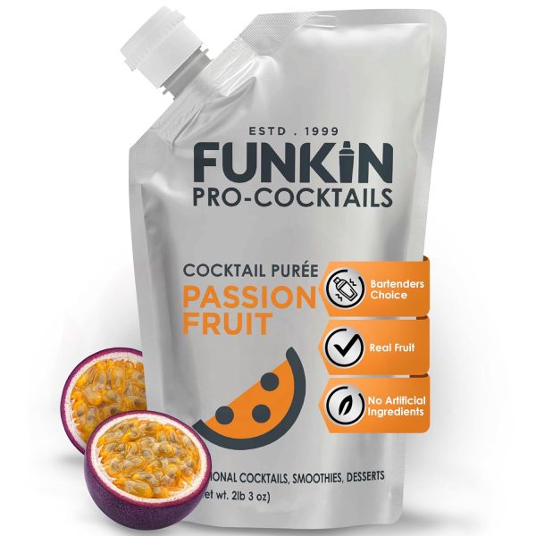 Funkin Fruit Puree Cocktail Mixer Blueberry 35oz-0